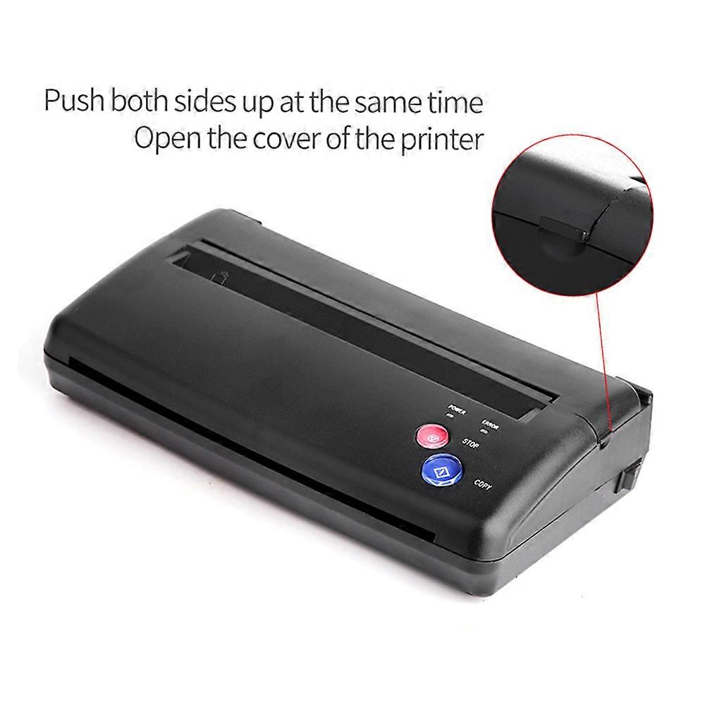 Machine Printer Drawing Thermal Stencil Maker Copier for Tattoo Transfer Paper Supply US Plug（old and upgrade version send randomly）