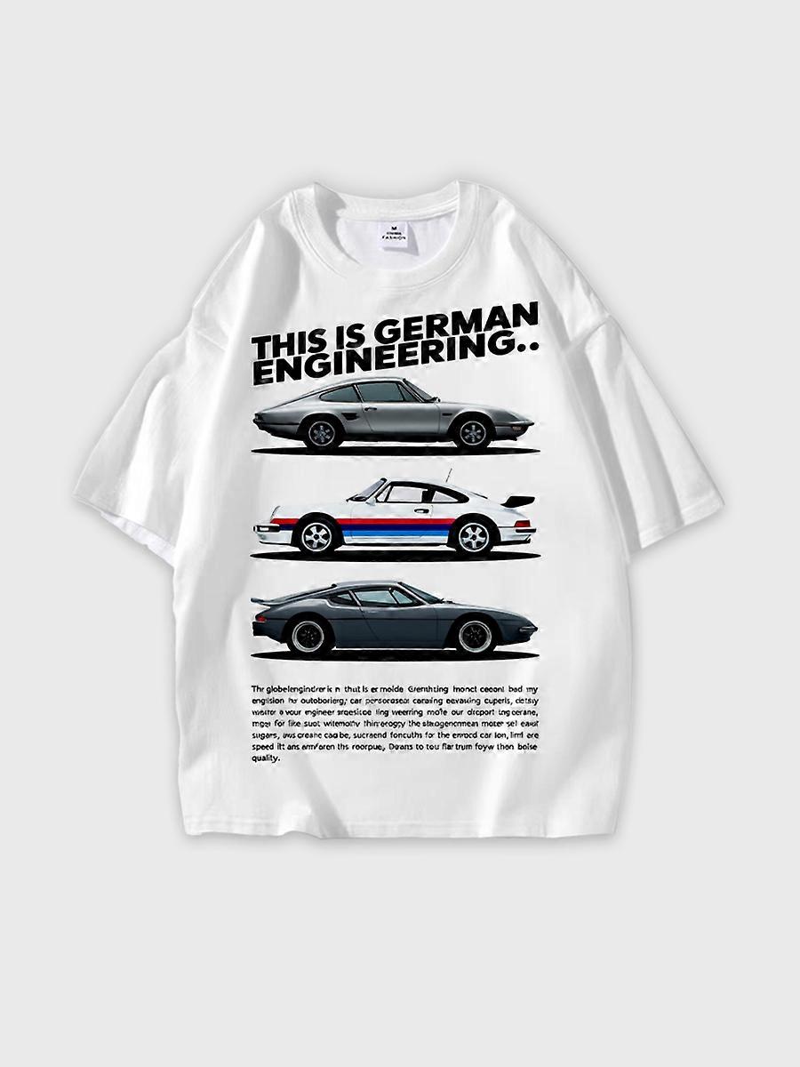 T-shirt round neck Pattern loose short sleeve JW2097