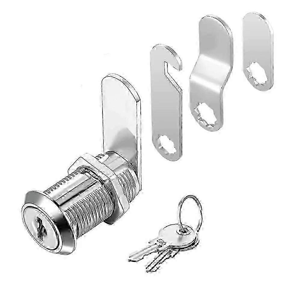 16/30mm Cam Lock Set Door Cabinet Mailbox Drawer Cupboard Locker Zinc Alloy Cylinder Cam Lock With 2 Keys Furniture Hardware