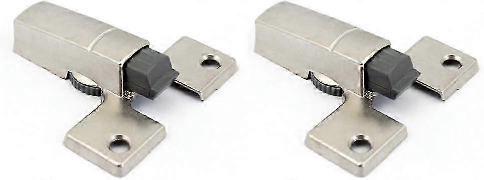Soft Close Hinge Housing Damper Hardware with Screw-In Door System - Silent Surface Mounted Pack of 2 for Macaron Style Decor