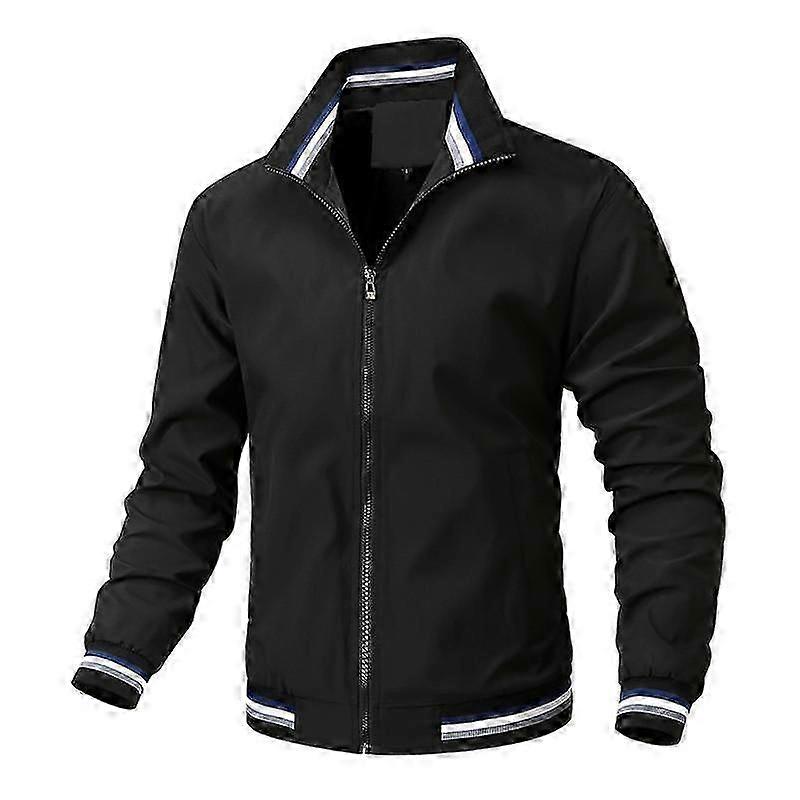 Casual Jacket Men 'S Spring And Autumn Sport Solid Color Jacket Men New Arrival