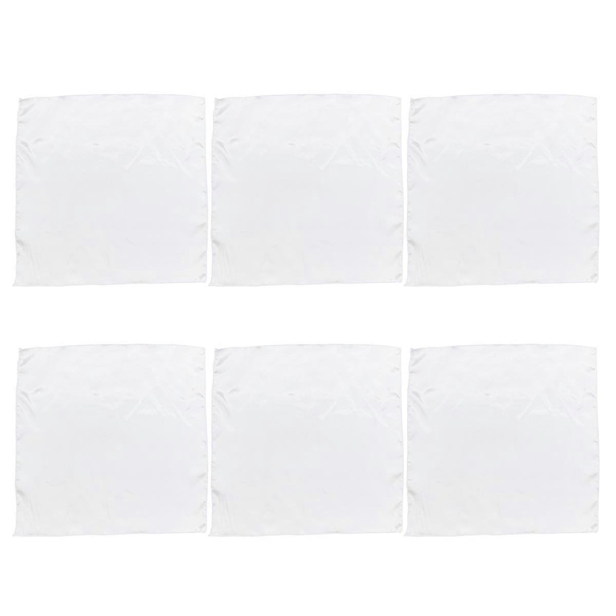 Polyester Square Placemat for Hotel Use White 40x40cm