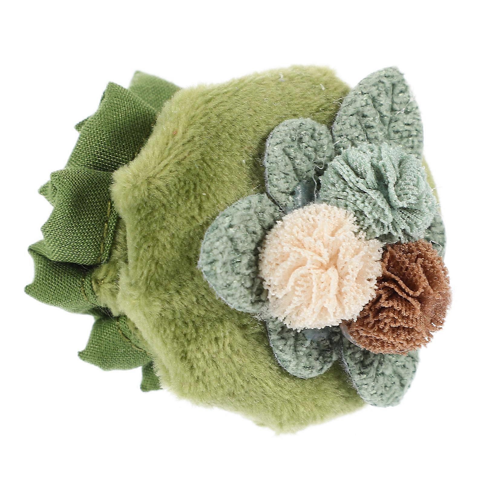 Round Knob Cover Protector Reusable Door Shield Comfortable Washable Collision Flower Design for Cabinets Summer Winter Use