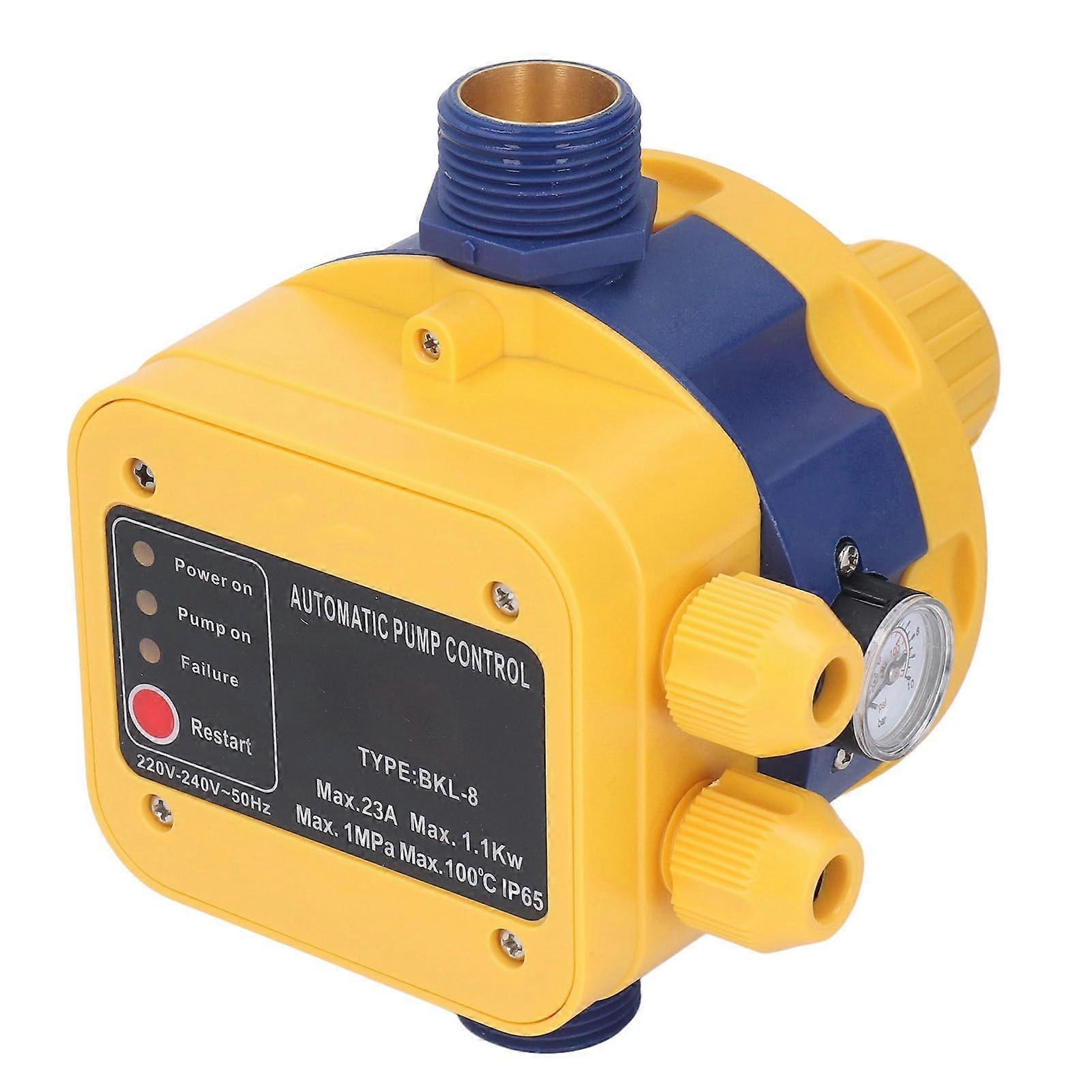 Adjustable Automatic Water Pump Controller with Lack of Protection for Intelligent Household Pump