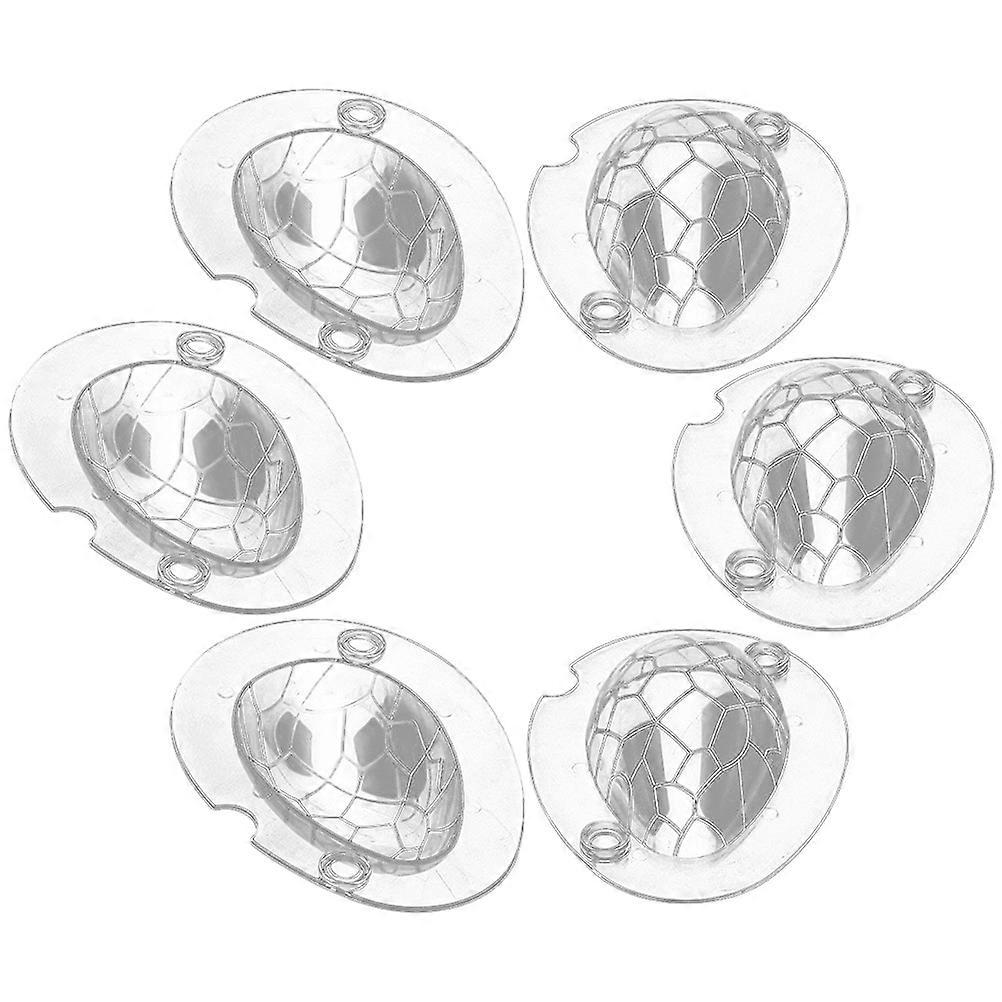 3 Sets Easter Egg Mold for DIY Grained Dinosaur Egg Maker for Chocolate Cake Mold