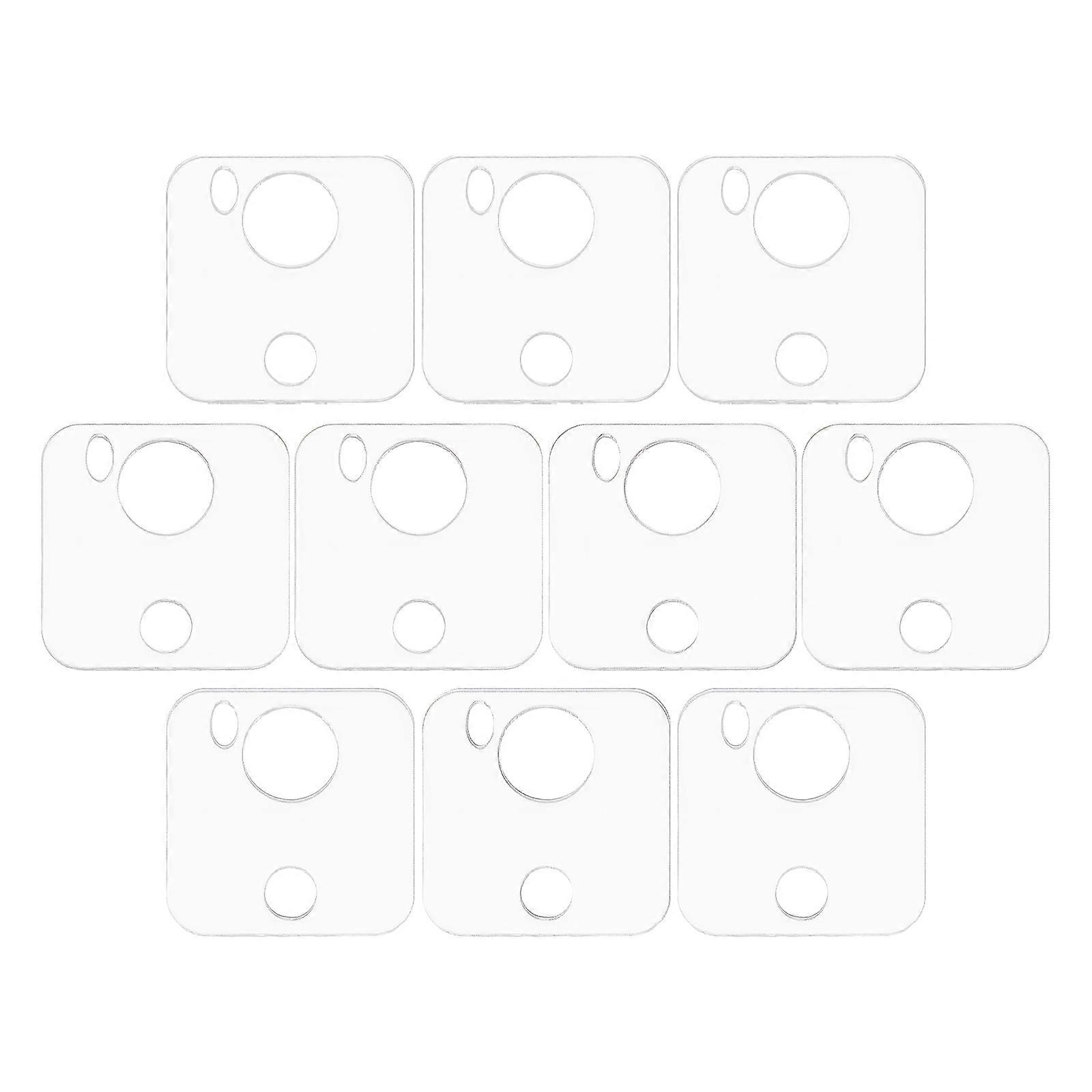 Thread Drops Embroidery Floss Organizer Clear Acrylic Material For Crafting Sessions Elegant Design Diy Projects 10Pcs