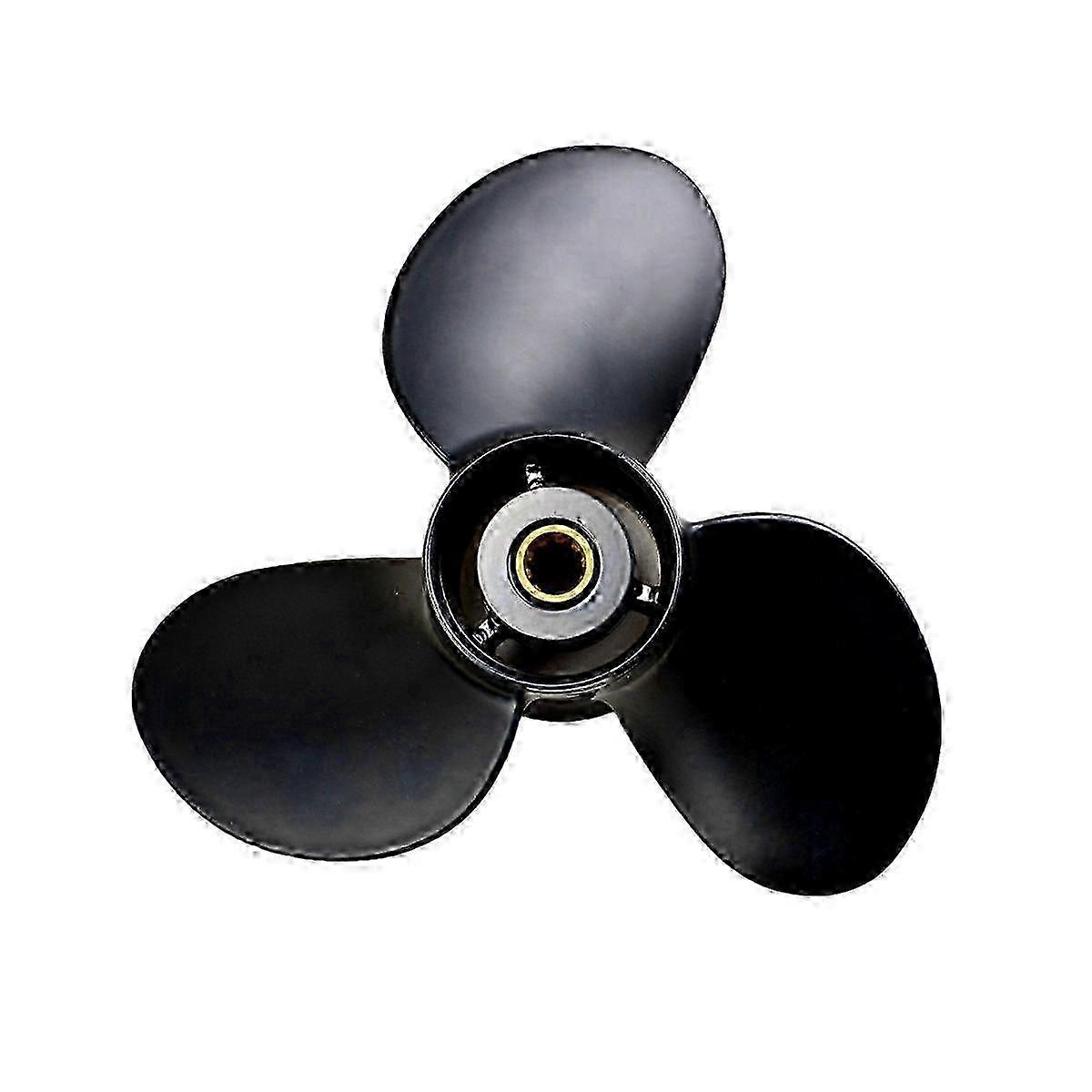 Outboard Propeller 9 1/4X10 58100-93733-019 for 8 9.9 15 20 Motor, 3 Blade, 10 Spline, MarineEdition 0724