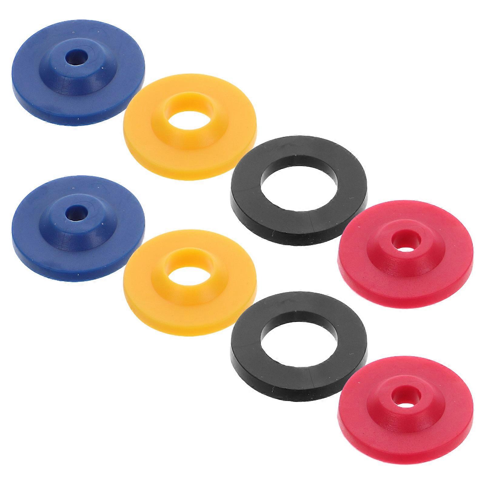 8pcs Silicone Shower Flow Restrictor Kit Water Reducer Sealing Gasket for Shower Heads and Garden Hoses