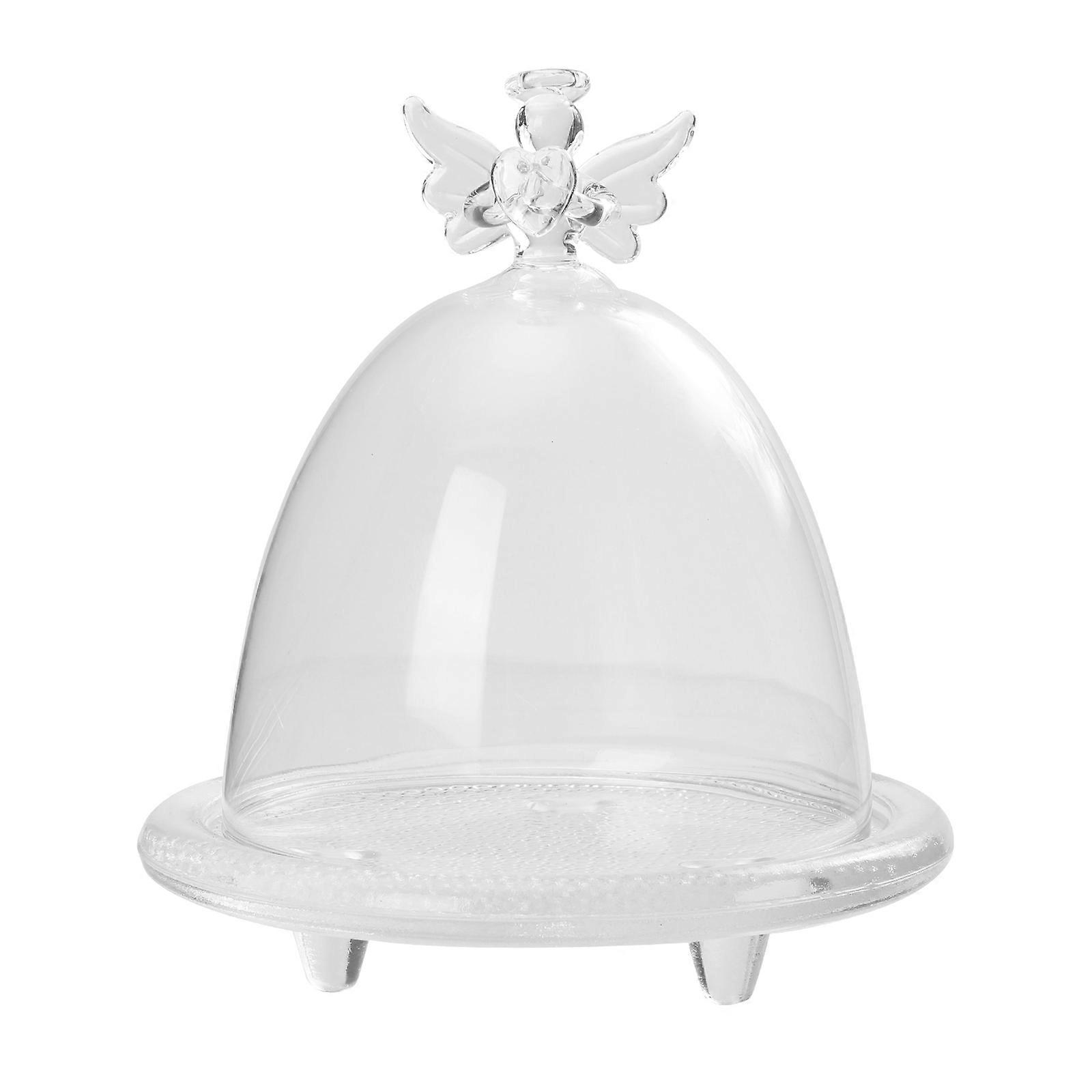 Eternal Flower Glass Dome Elegant Micro Landscape Display for Home Decor Treasured Collectible Ornament for Artificial Plants