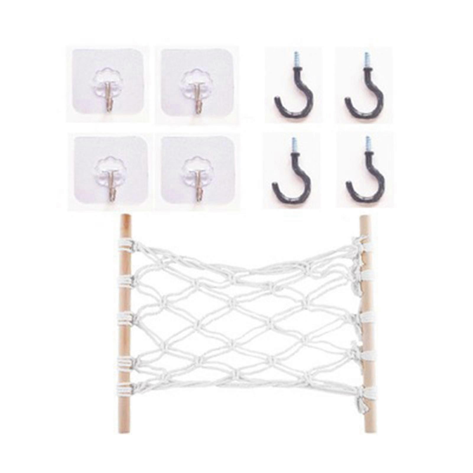 Hanging Fruit Hammock Fruit Vegetable Baskets Pastoral Style Hammock Cabinet Hanging Net with Hook for Kitchen New