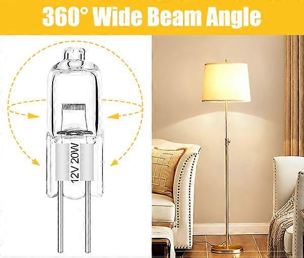 G4 Halogen Bulb Dimmable - AC/DC 12V 20W - 6pcs | Fruugo UK