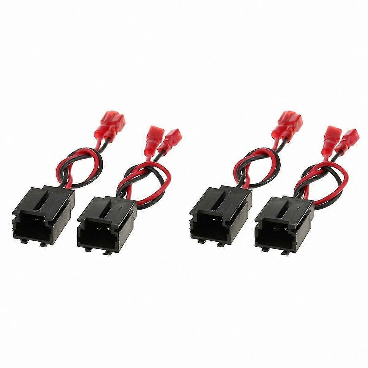 4-Pack Audio Speaker Cable Adapter for C2/ 206 Models 1999-2015