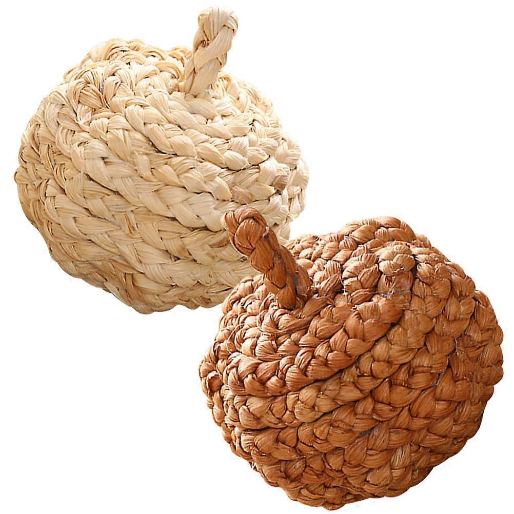 Festive Hanging Pumpkins, Lovely Desktop Ornaments for Thanksgiving Day Props