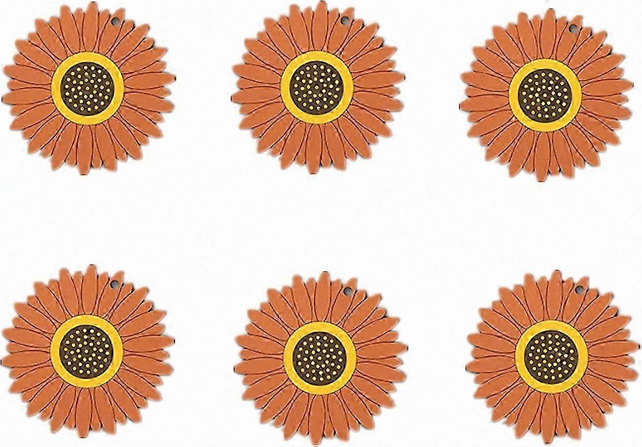 Sunflower Coasters for Drinks