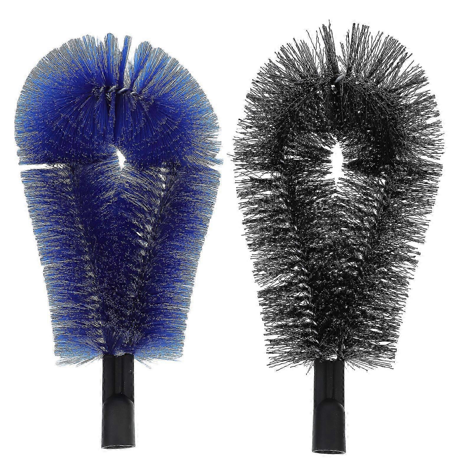 2Pcs Gutter Cleaning Brush Head Roof Gutter Dust Removal Tool Multi-functional Cleaning Brush For Home And Commercial Use