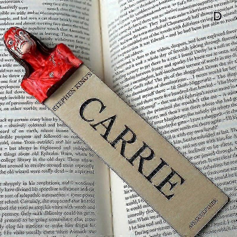 Horror Bookmarks 3d Resin Portrait Bookmark For  D