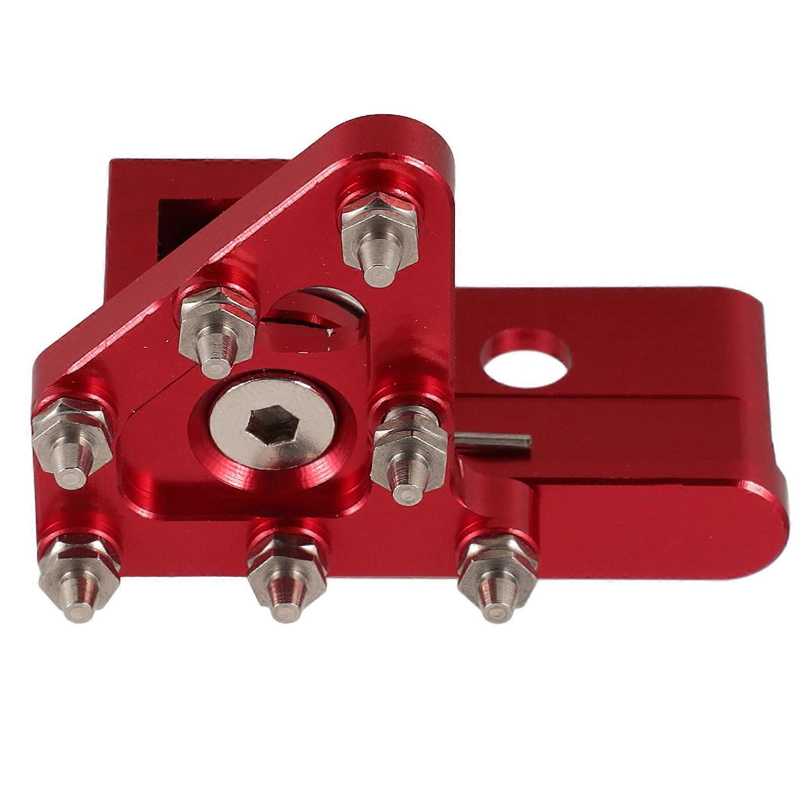 Rotatable Brake Pedal Tip CNC Aluminum Alloy Motorcycle Foot Lever Step Plate for Durable Easy Installation and Enhanced Appearance