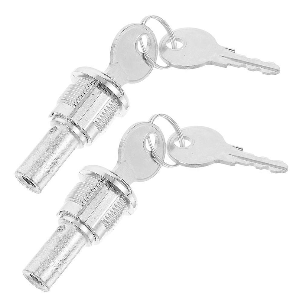 Candy Dispenser Machine Lock 2 Sets With Strong Metal Cylinder Suitable For Vending Machines In Offices And Retail Stores Easy Operation
