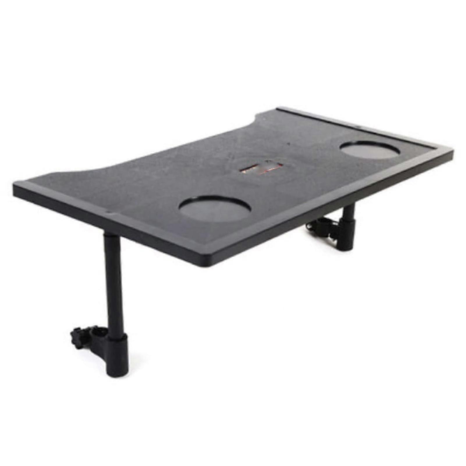 Wheelchair Tray Table with Cup Holder, Portable Universal Lap Tray for Food, Reading, and Rest, Adjustable Size