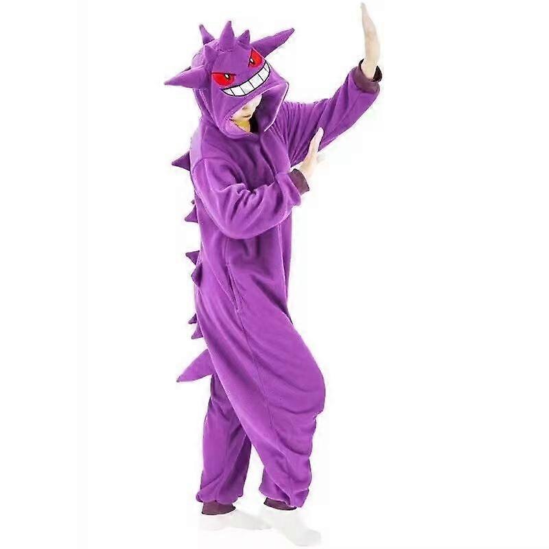 Flannel Onesie Pajamas for Adults, Cartoon Animal Sleepwear, Thick Long Sleeve Winter & Fall