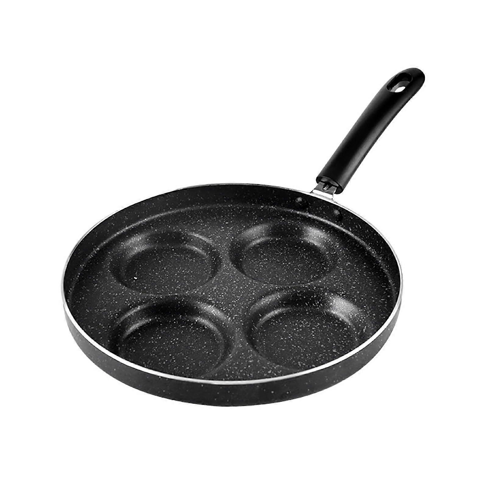 Egg Pan Nonstick, 4 Cup Egg Frying Pan for Gas Stove Cookware