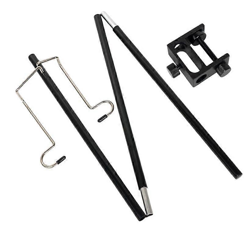 Outdoor lamp hanger, double hooks, foldable and ultra-light, None, Outdoor camping lamp hanger