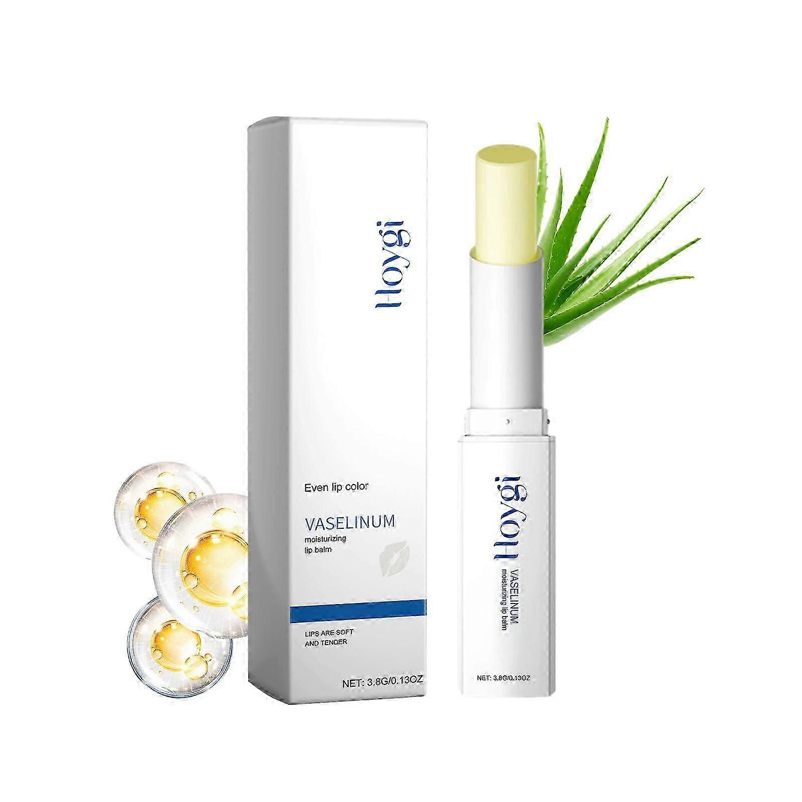 Hoygi Moisturizing&Moisturizing lipstick Lighten Lip Lines, Prevent Dry Cracks, Remove Dead Skin, Moisturize and Moisturize Lips