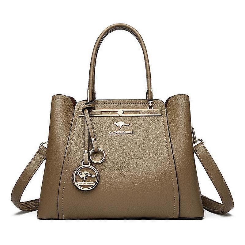 Ladies' single-shoulder bag, horizontal style, stitch design for easy access