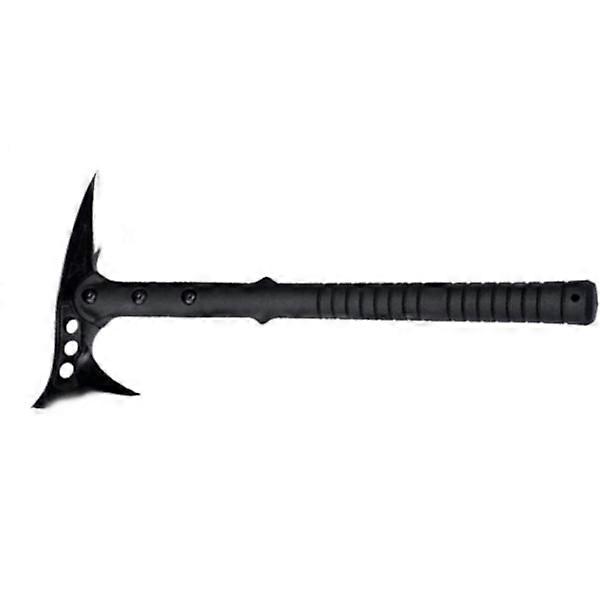 Tactical Devil Axe Mountain Axe Outdoor Camping Axe Sapper Axe Handy Axe Multifunctional Axe (Pure Black Pointed