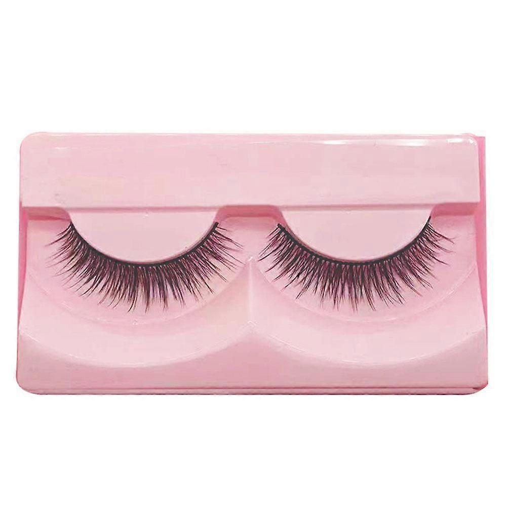 Self-Adhesive False Eyelashes - Soft & Comfortable, Lightweight, Easy to Carry