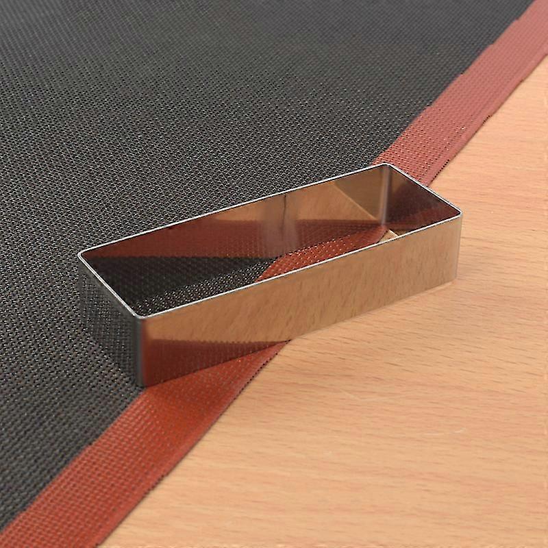Cake making moulds stainless steel rectangle mousse baking supplies