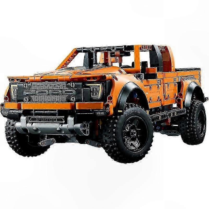 High-Speed Pickup Truck Racing Model - 1379pc Building Block Set for Creative Construction and Play