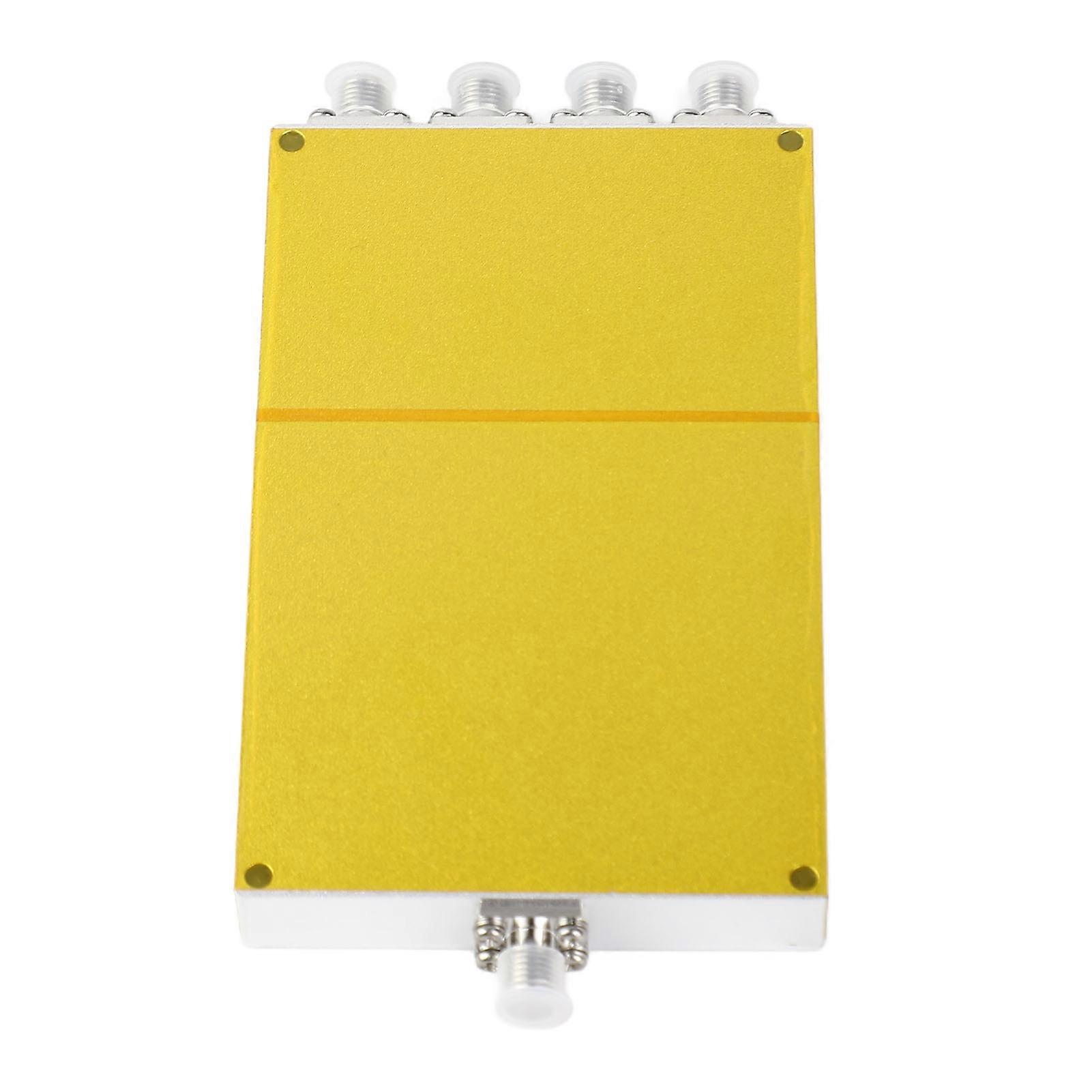 4 Way SMA Power Divider 500 To 6000MHz Small Insertion Loss High Gain SMA Microstrip Power Splitter 