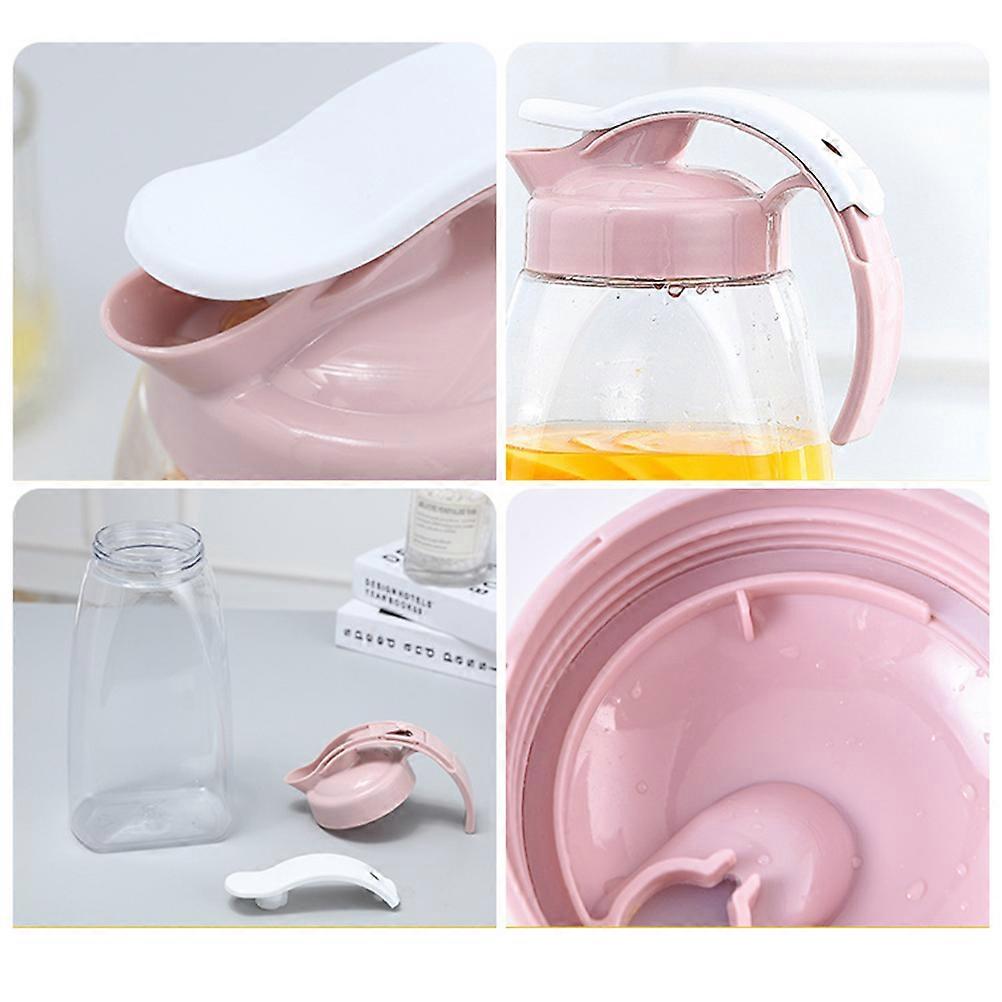 Pink Water Pitcher for Home with Material Great Heat Conduction and Large Capacity 0.8L