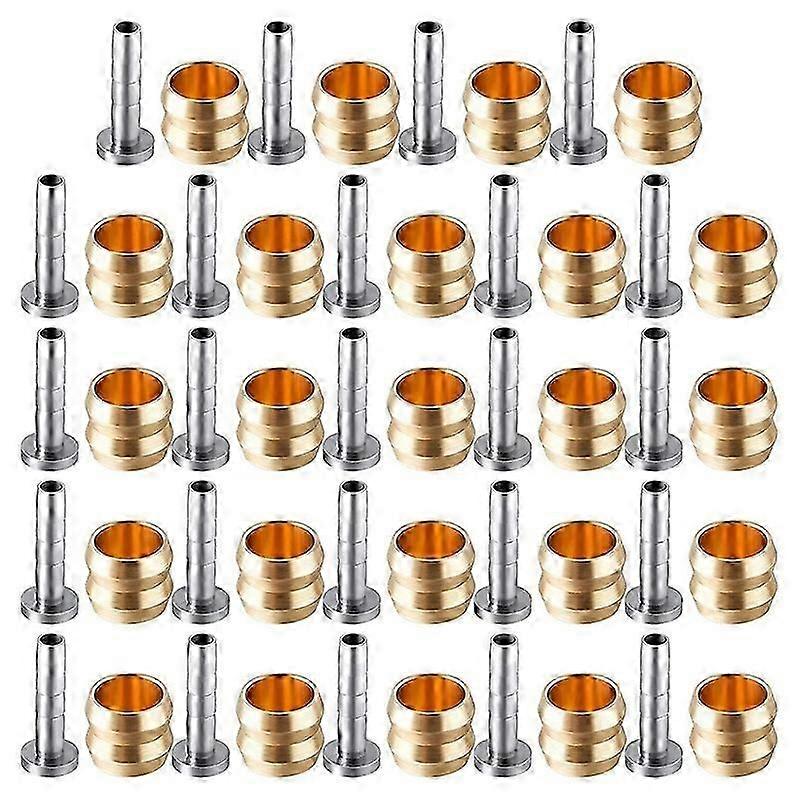 Bicycle Brake Olive and Brass Bike Connecting Insert Kit