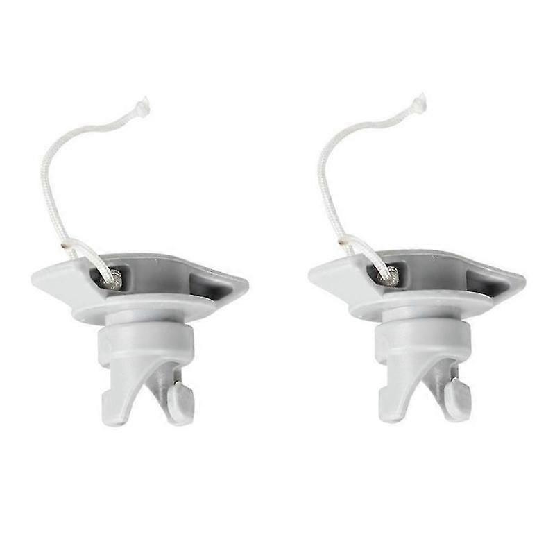 نفخ القارب صمام غطاء 2 قطعة 8 ثقوب الملحقات