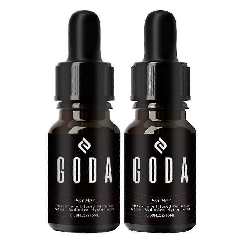 GODA レディース パフューム 15ml ジャスミンとローズのノート付き