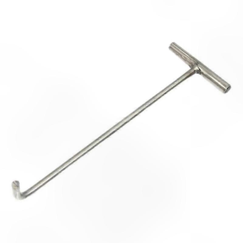 Gancho de aço resistente para levantar e mover tampas de bueiros e equipamentos de drenagem