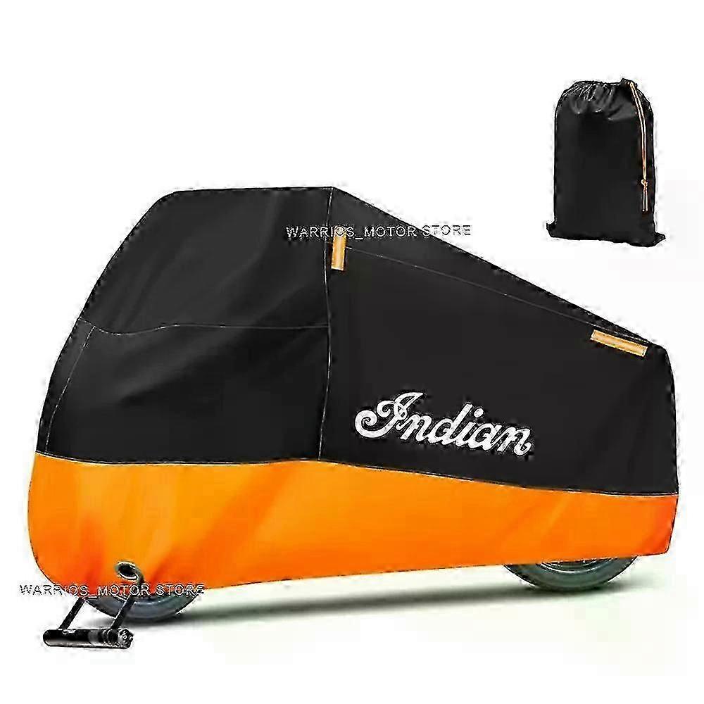 Κάλυμμα μοτοσικλέτας για Indian FTR 1200 S Carbon Rally Chief VINTAGE Scout 210D Polyester Αδιάβροχο και αντιηλιακό