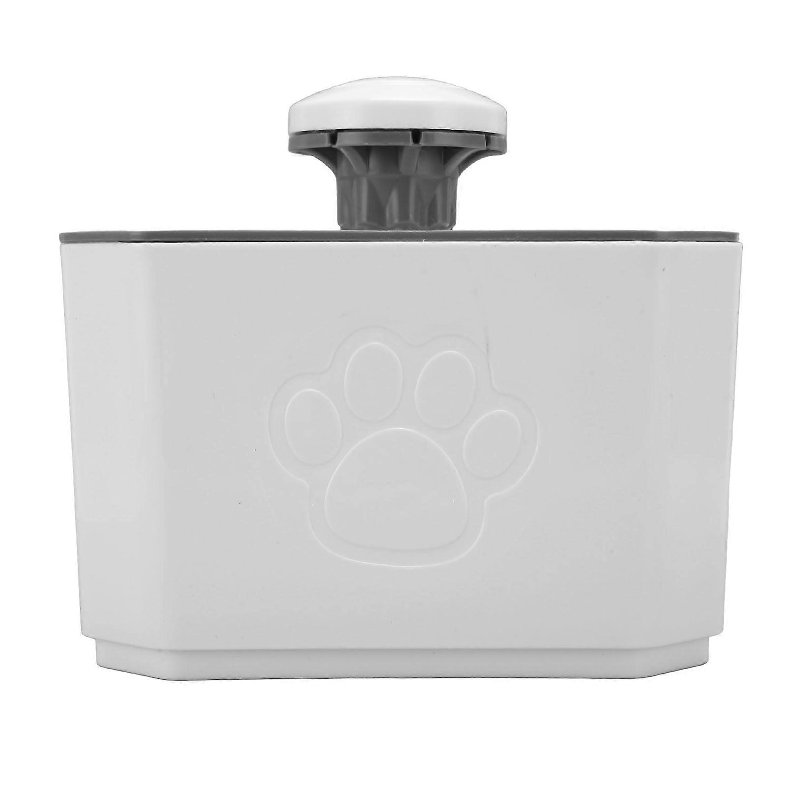 Quiet Large Capacity 2.5L White Automatic Pet Water Fountain