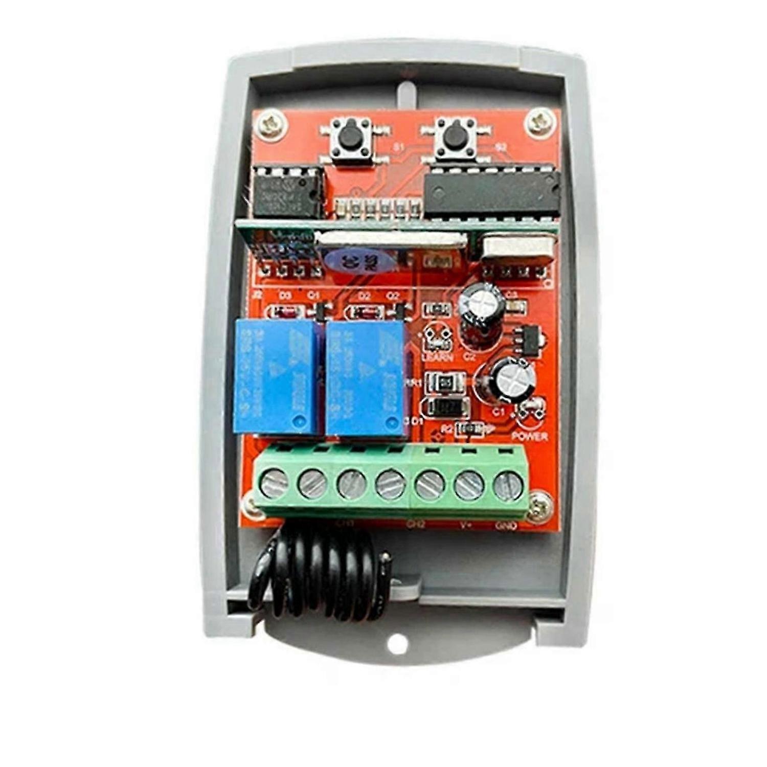 Universal Garage Door Remote Control Receiver 433MHz 12V-24V