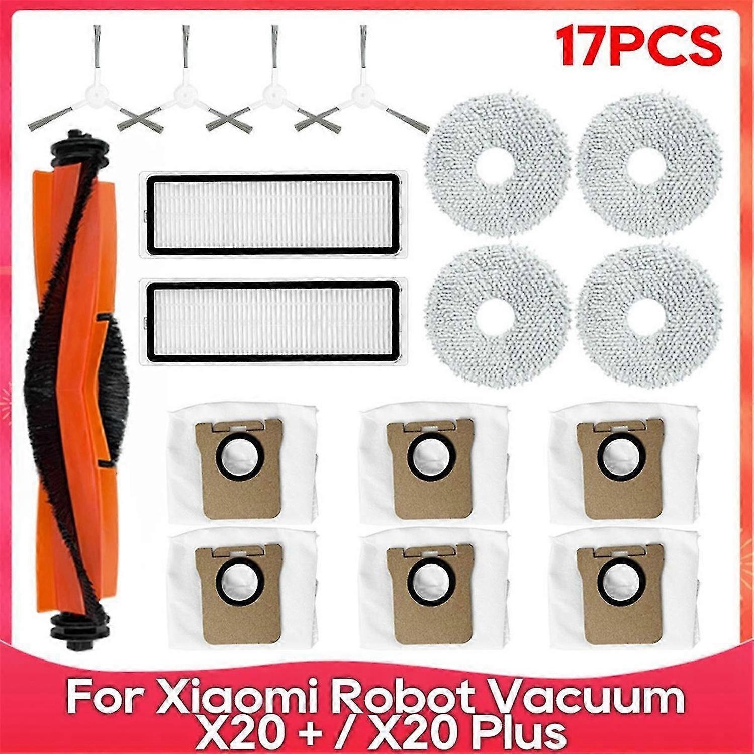 For Robot Vacuum X20 + Part Accessory Main Side Brush