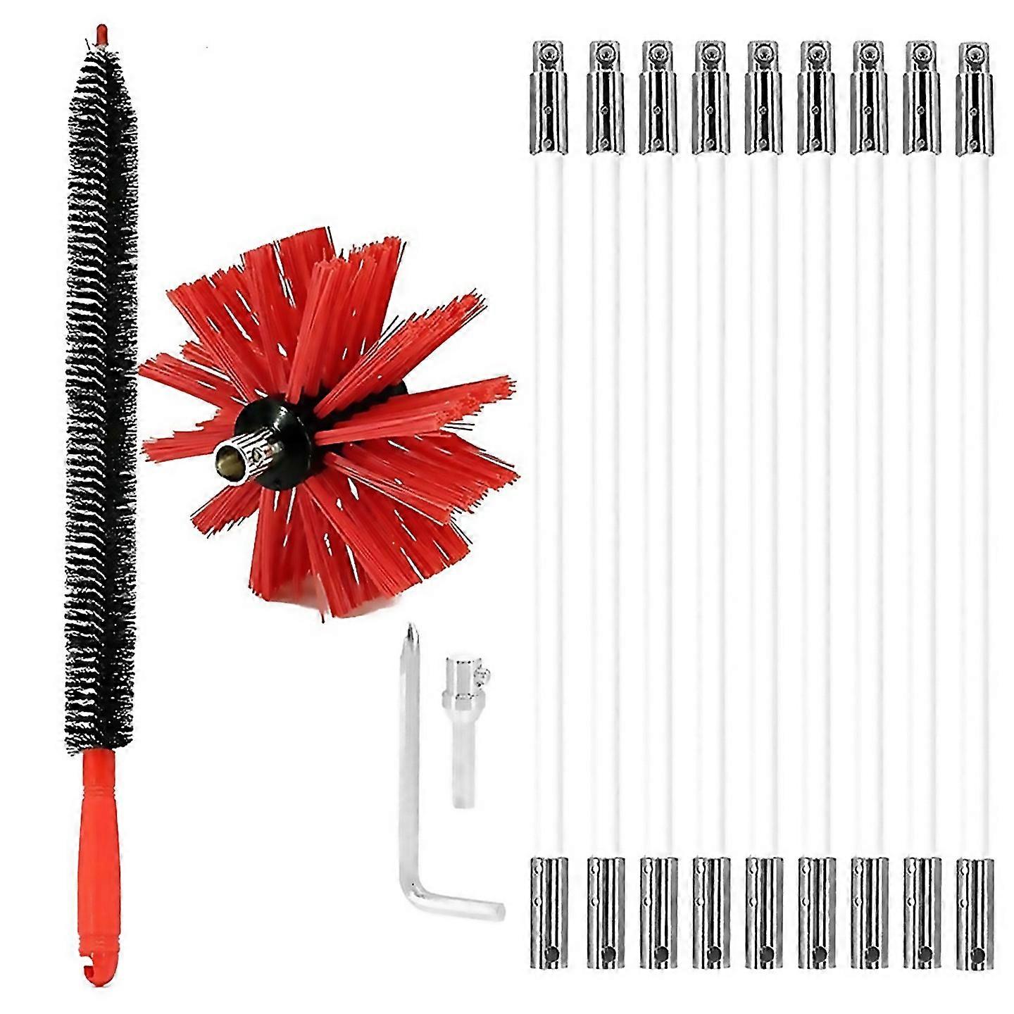 For Chimney Cleaning Brush Fireplace Chimney Brushes Vent Sweeping Tools