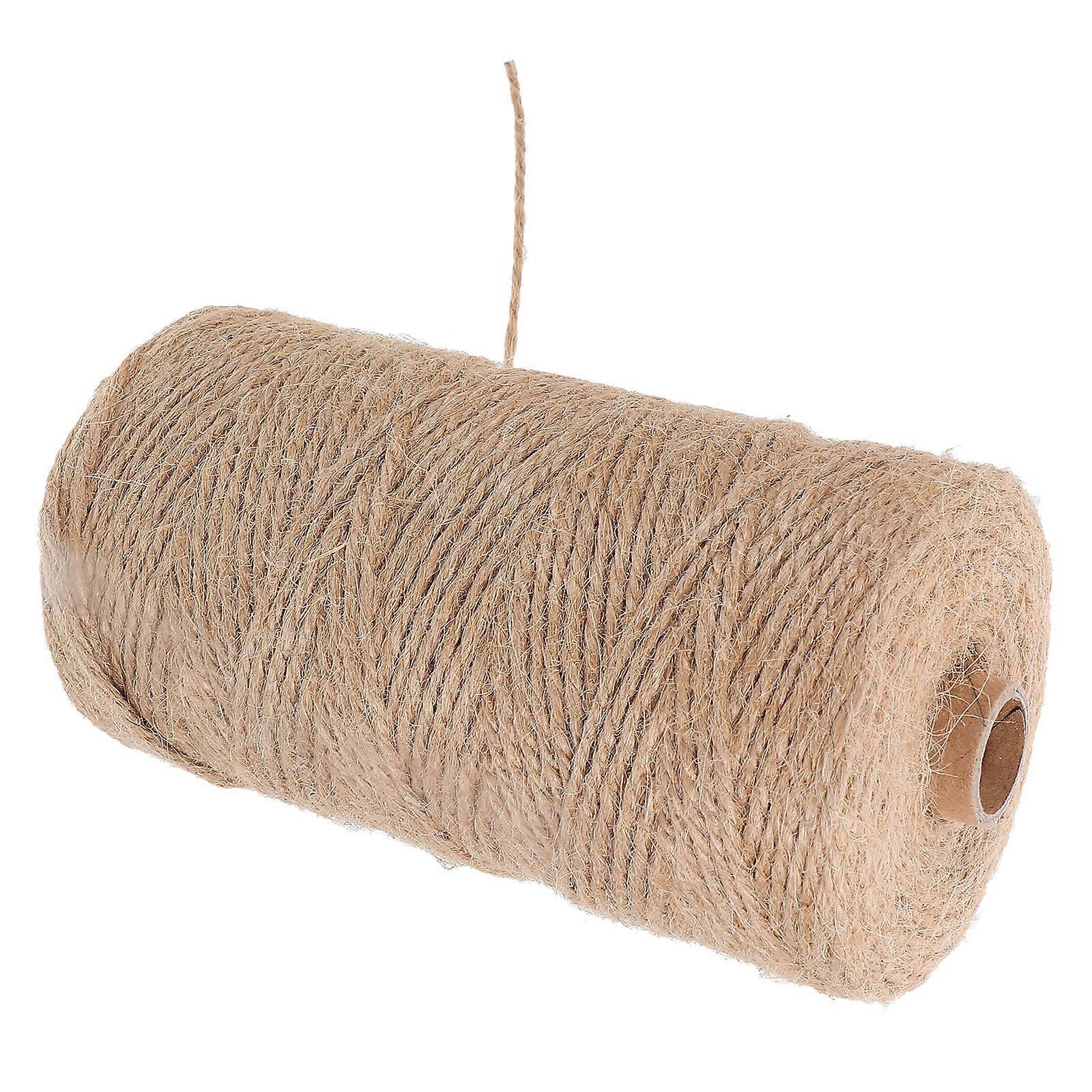 Twine String 1 Roll For Macrame Designs Hanging Decorative Elements And Home Decoration Natural Jute Rope