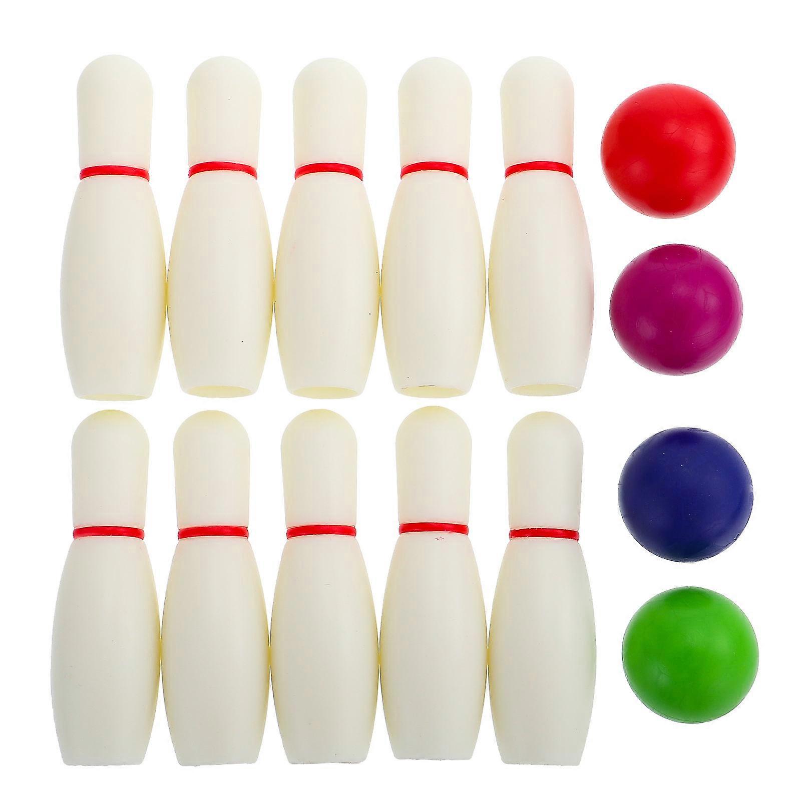 Board Bowling Game Kids Bowling Toy for Educational Play 1Set
