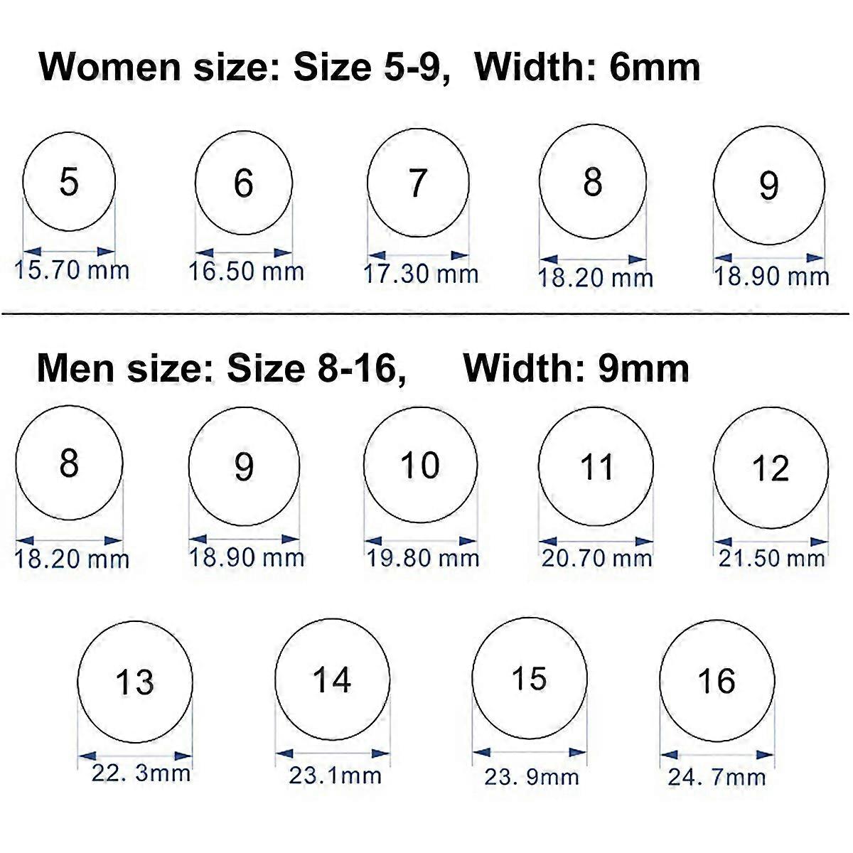 Silikone fingerringe Silikone par Vielsesringe til mænd 7 stk variation