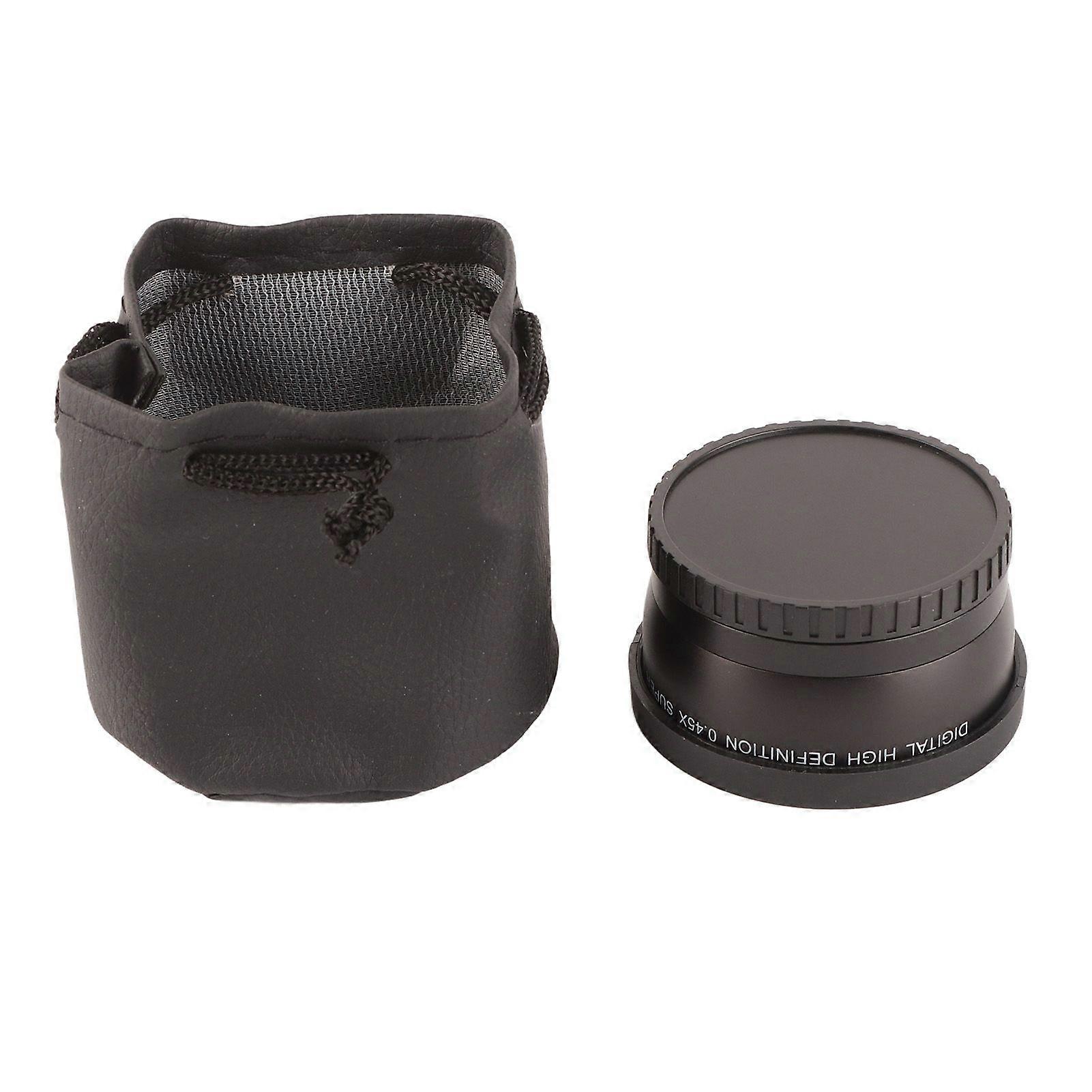 JSR1151 Advanced 58MM 0.45X Wide Angle Macro Lens Fit for All 58MM Diameter Camera Lenses