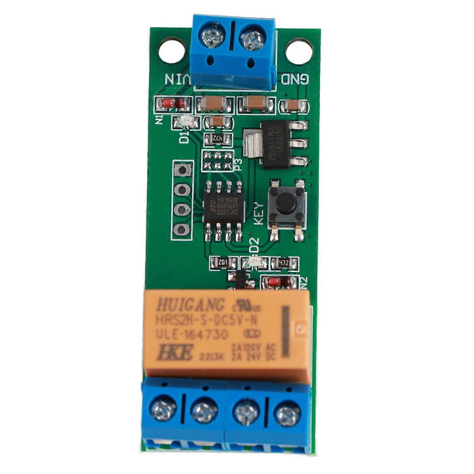 DC 5/6/9/12V Motor Reverse Polarity Module Time Adjustable Delay Relay 2A Drive Current