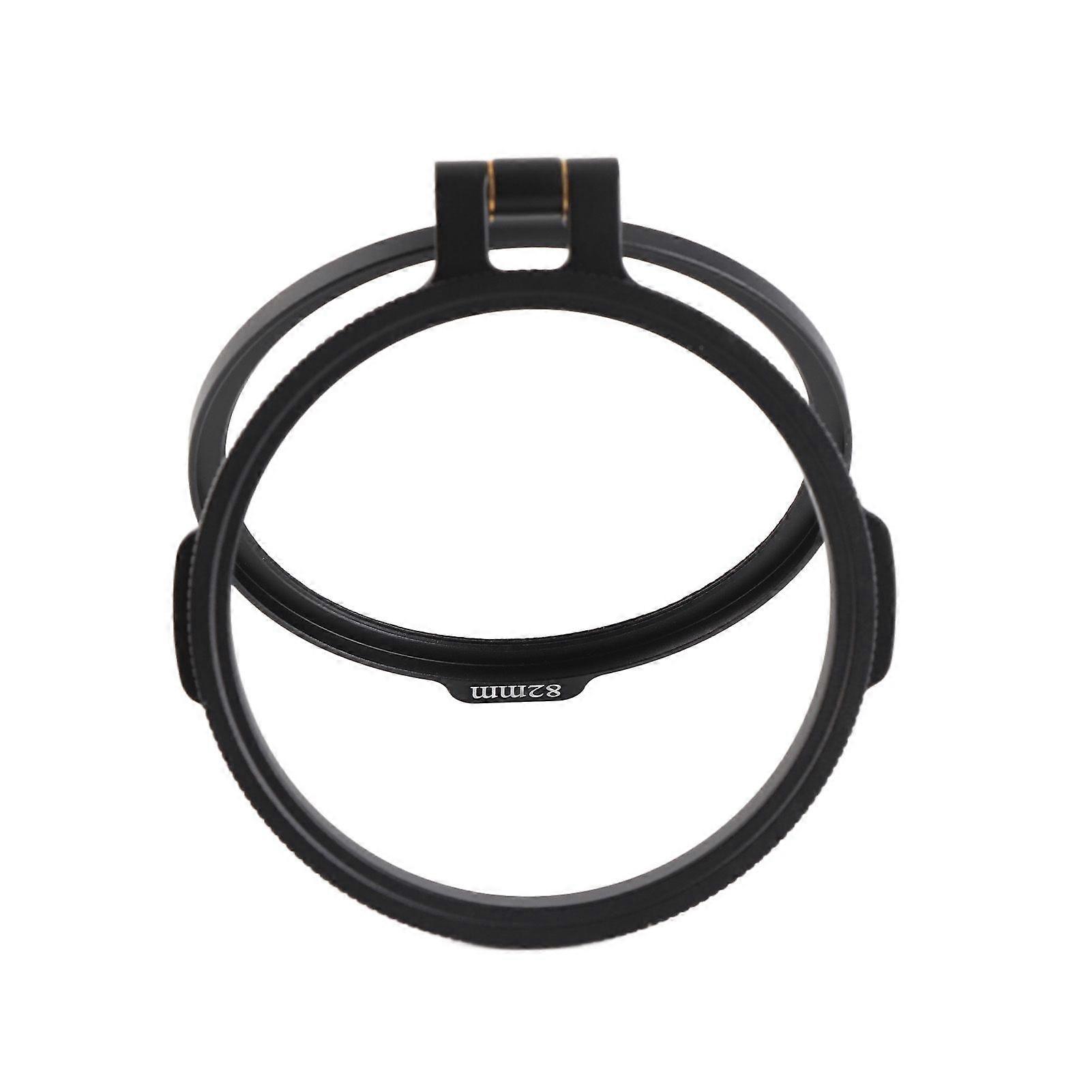 82mm ND Filter Adapter Ring Aluminum Alloy CNC Camera Filter Adapter Ring for Indoor Outdoor
