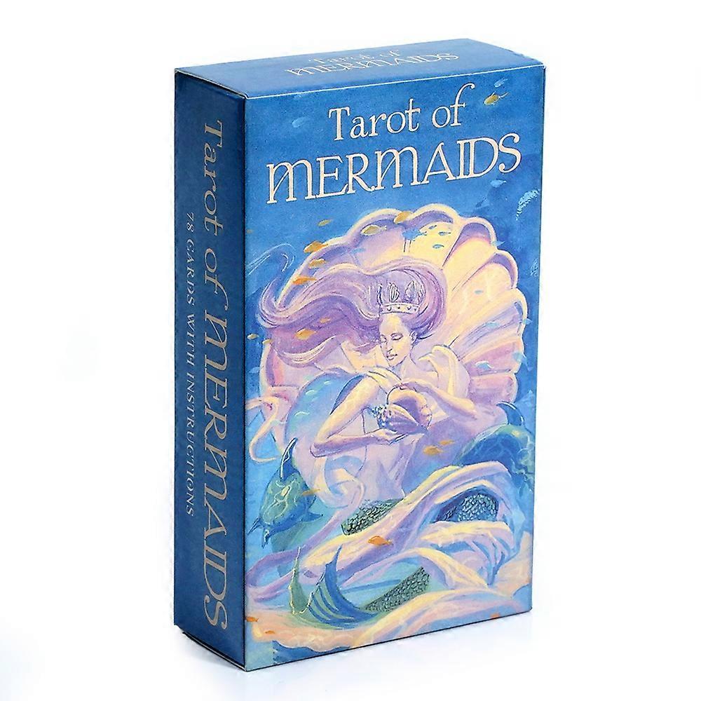 Tarot of Mermaids Tarot Deck Beautiful and Sensual Creatures Have The Ambiguous Charm Oracle Deck Divination Board Game Gift